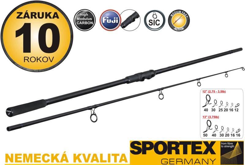 Prut Sportex Competition Carp NT_365cm_3,00lbs_2díly