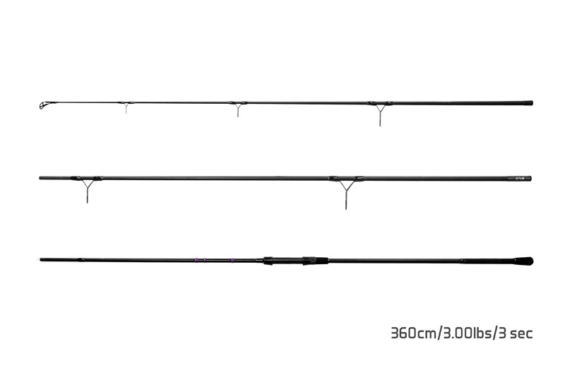 Prut Delphin Corsa Black Carp Sic_360cm_3,00lbs_3díly