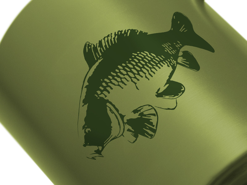 Nerezový hrnek Delphin Carp_300ml