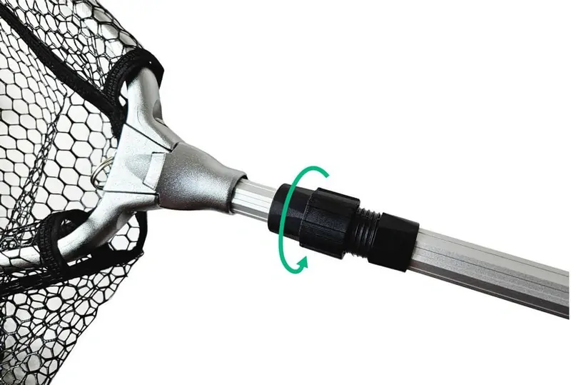 Zfish Podběrák Landing Net ZFX Pogumovaná síť 170cm_60x60x60cm_2díly