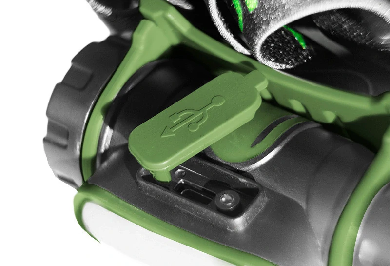 Čelová lampa Delphin XENON UC 5 W/300 lm/2000 mAh