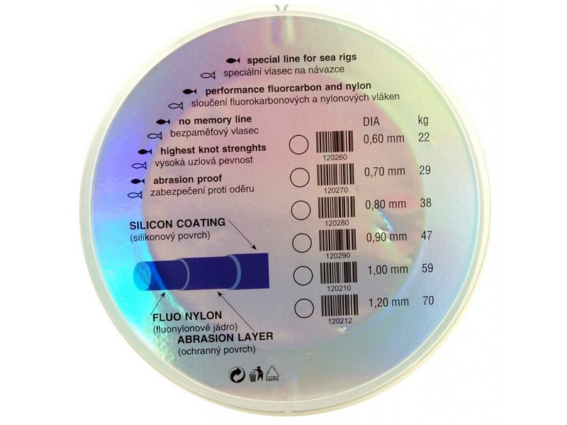 ICE fish Vlasec Fleuron 100 m 1,20 mm 70 kg