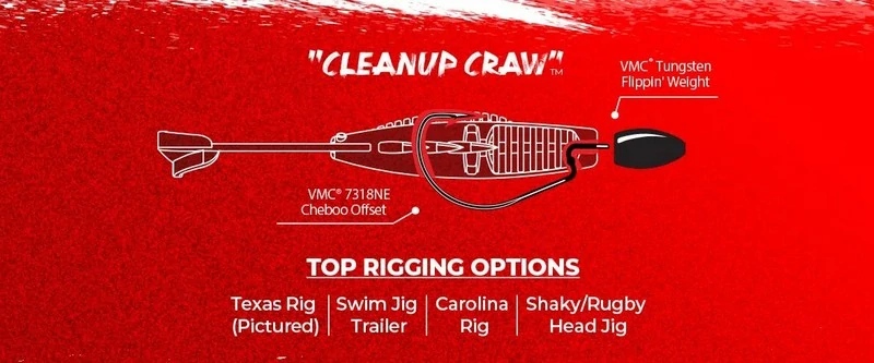 Gumová nástraha Rapala Crushcity Cleanup Craw 3,5"_WMR_8,8cm_7ks