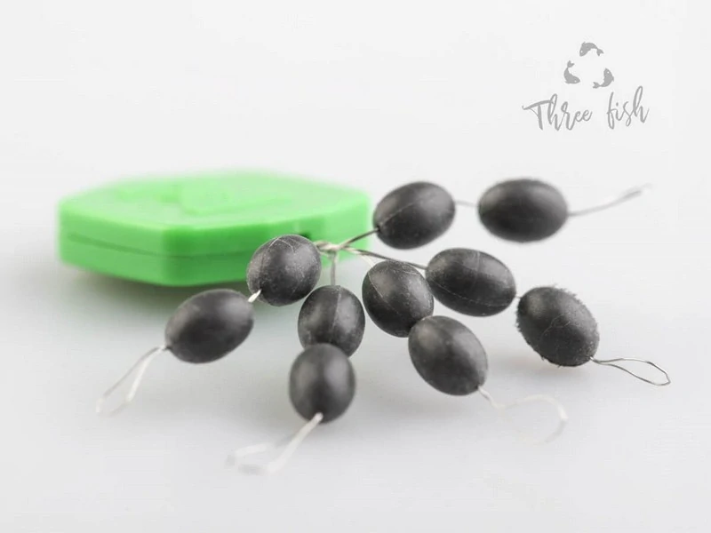 Zfish Korálky Tungsten Oval Beads 6mm_10ks