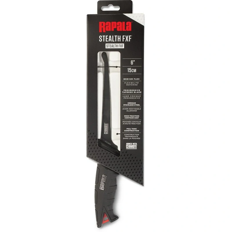 Rapala Filetovací nůž Stealth FXF Fillet Knife 6"_15 cm