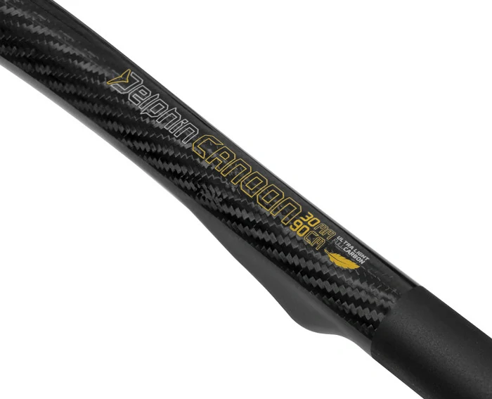 Karbonová vrhací tyč Delphin CANOON UL 30 mm 90 cm