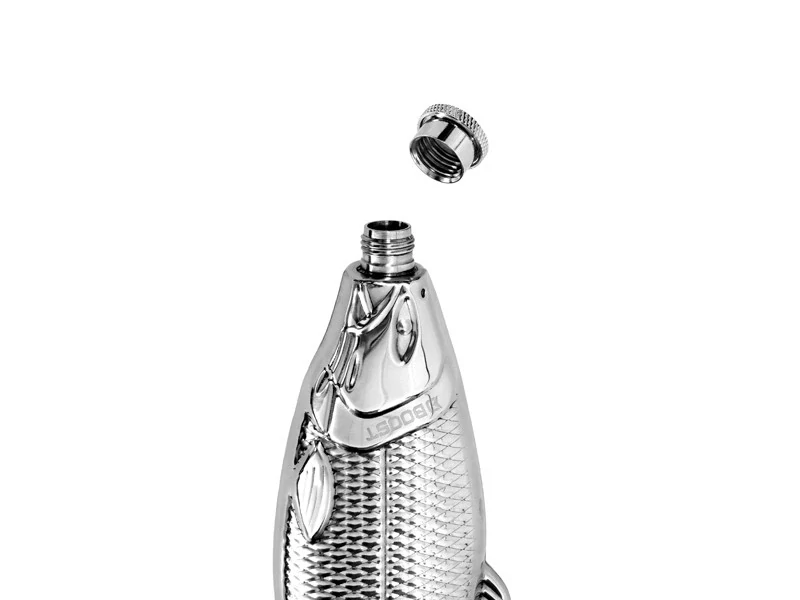 Nerezová placatka Delphin Boost 140 ml