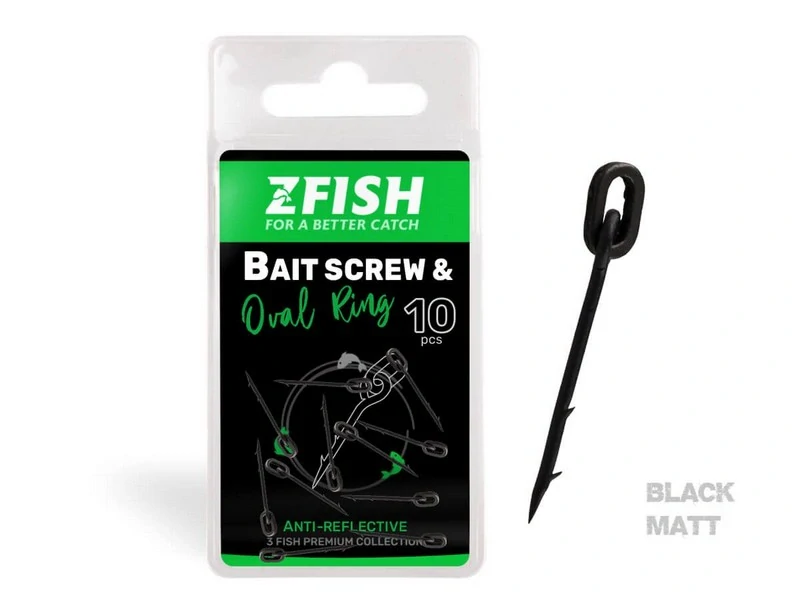 Zfish Trn s kroužkem Bait Spike & Oval Ring vel. 10 mm - 10 ks