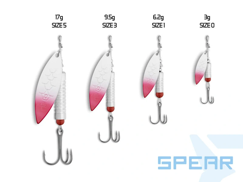 Delphin Rotačka SPEAR RedEND vel. 0 / 3 g