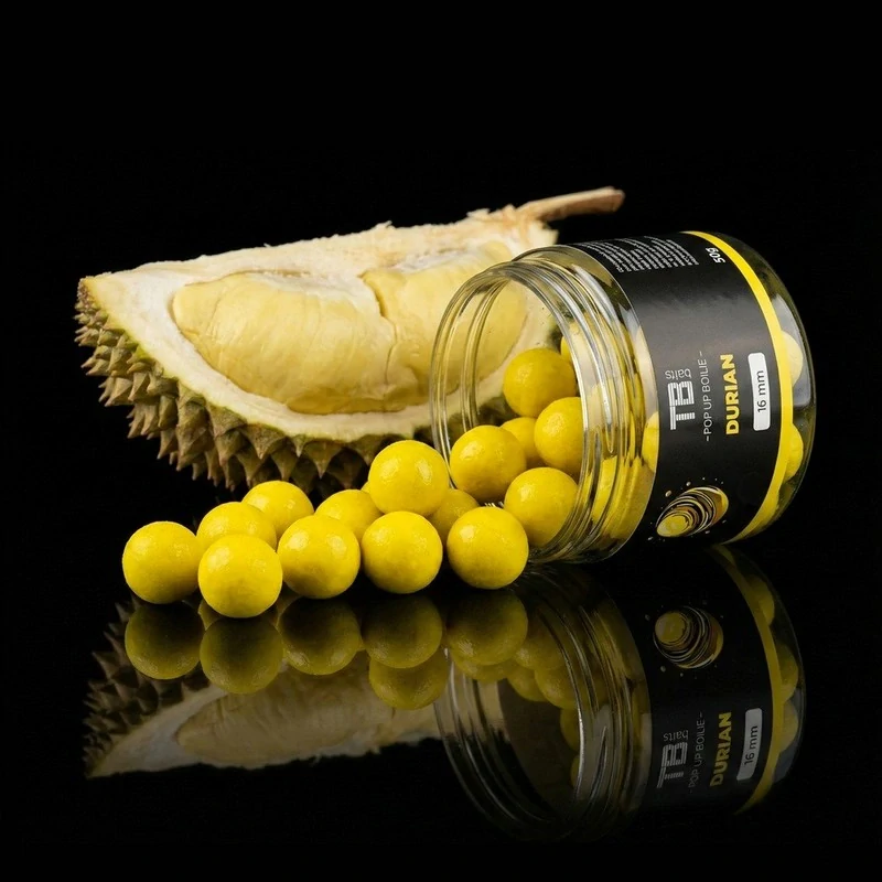 TB Baits Plovoucí boilie Pop-Up Durian + NHDC 50 g - 16 mm