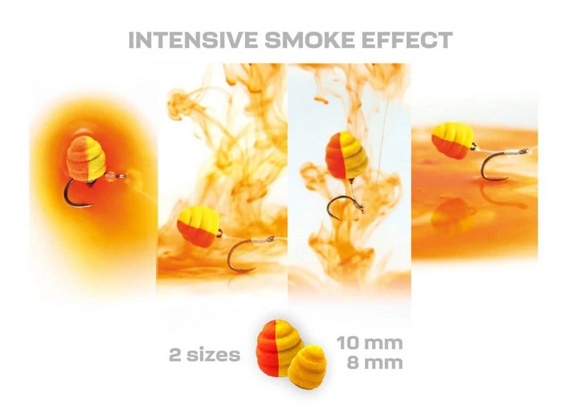 Zfish Smoke Hurricane Wafters 2in1 Sweet Corn - Creme 30 g 8 - 10 mm