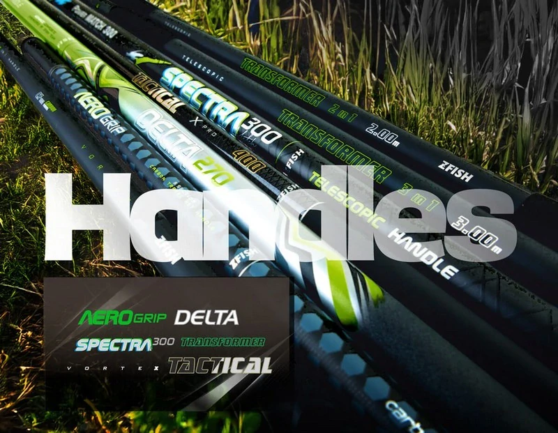 Zfish Podběráková tyč Transformer Landing Net Handle 3 m 3 díly