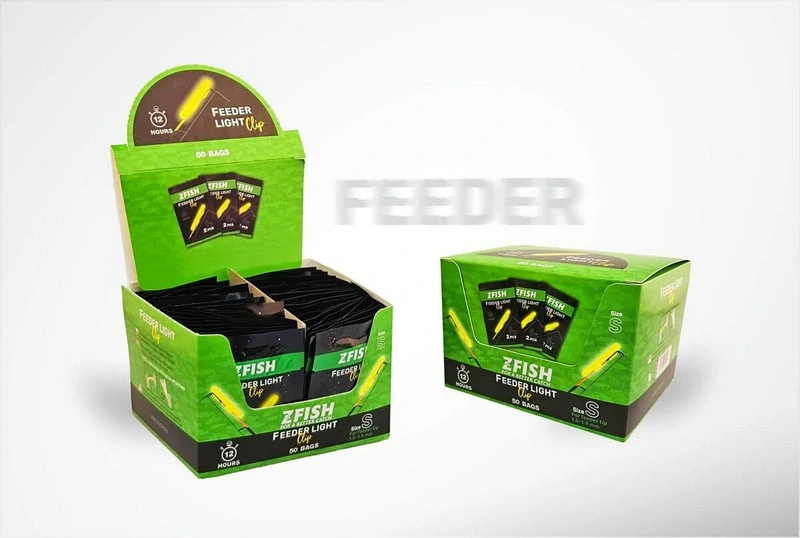 Zfish Chemické světlo Feeder Clip SS_2ks