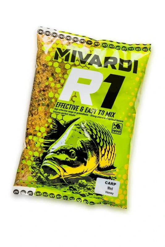 Mivardi Krmítková směs R1 Carp Med - 1,4 kg