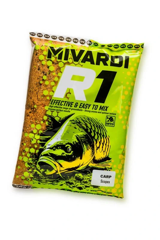 Mivardi Krmítková směs R1 Carp Scopex - 1,4 kg