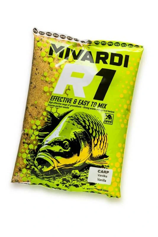 Mivardi Krmítková směs R1 Carp Vanilka - 1,4 kg