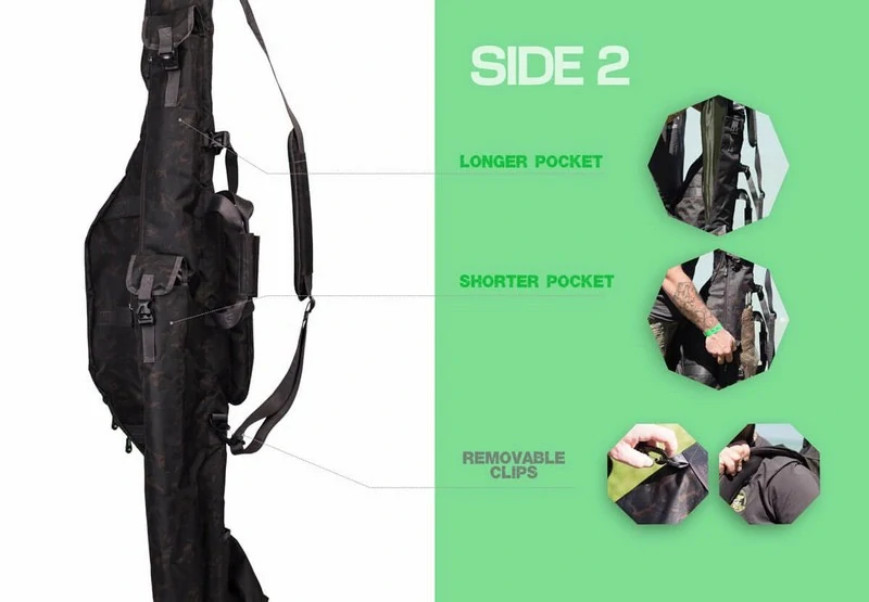 Zfish Pouzdro na 2 pruty Z-Core Elite Carp Holdall 2 Rods 195 cm
