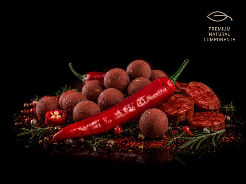 Delphin Boilies Breax HotHell - Robin red-Chilli-Fr. klobása 300 g 24 mm