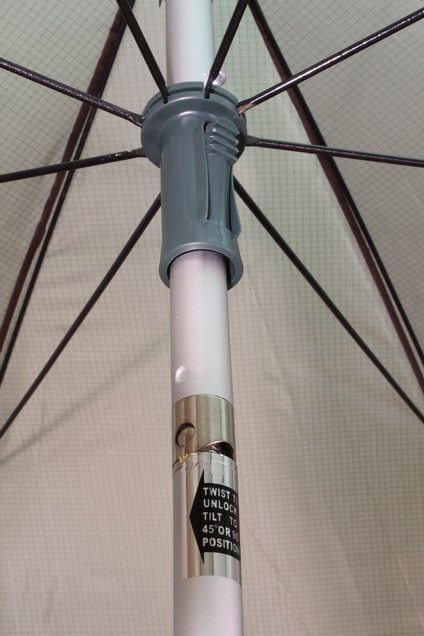 Delphin Deštník s prodlouženou bočnicí - 250cm / zelený