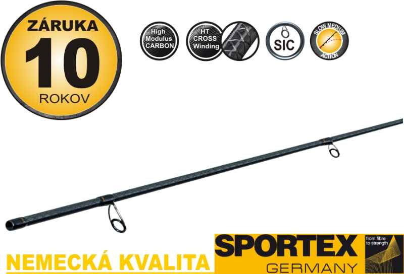 Prut Sportex Curve Spin_240cm_20g_2díly