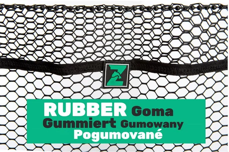 Zfish Podběrák Landing Net ZFX Pogumovaná síť 170cm_60x60x60cm_2díly