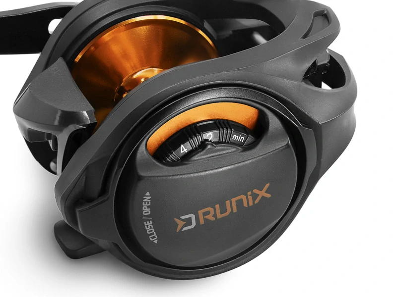Baitcastový naviják Delphin Runix_6+1_SS_BB