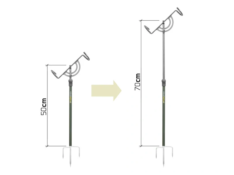 Delphin Teleskopický držák na prut FlexiSTICK_50-70cm