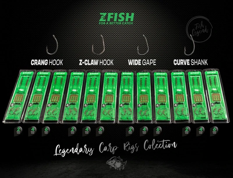 Zfish Návazec Z-Claw Carp Rig 20 cm – vel. 6 (2 ks)
