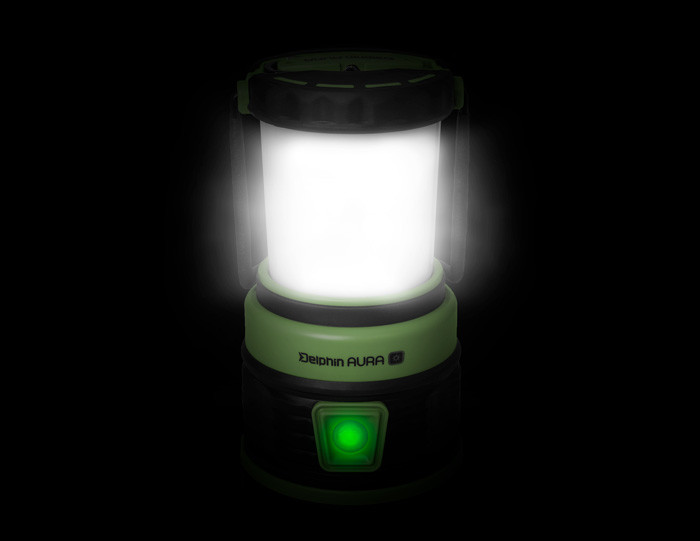 Kempingová lampa Delphin Aura - 8,5W