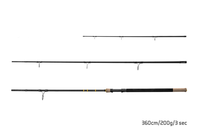 Prut Delphin River Trophy NXT_360cm_200g_3díly_4 špičky