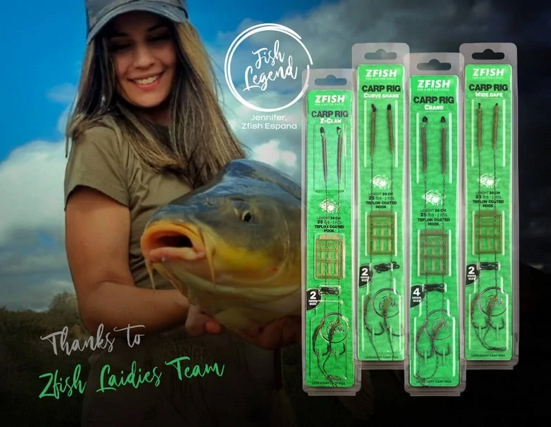 Zfish Návazec Crang Carp Rig 20 cm – vel. 2 (2 ks)