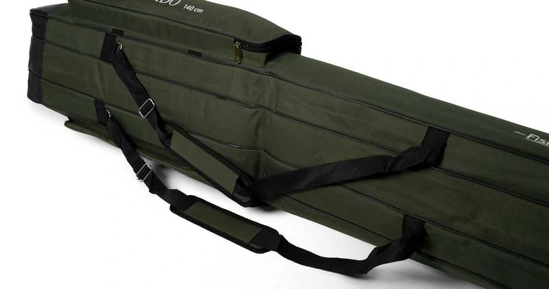Mikado Obal na pruty 3 komorový zesílený zelený 120 cm
