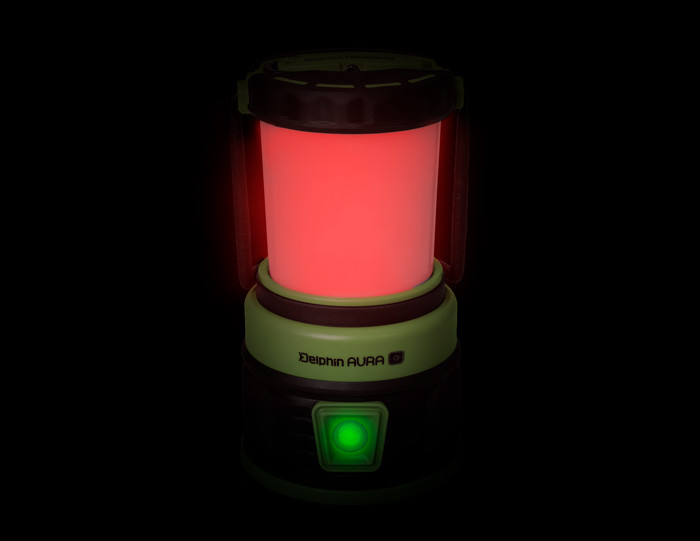 Kempingová lampa Delphin Aura - 8,5W