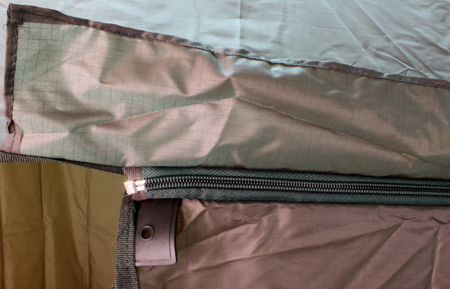 Delphin Deštník s prodlouženou bočnicí - 250cm / zelený