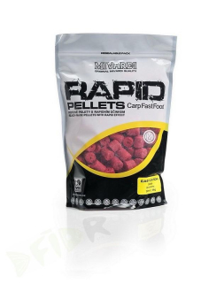 Pelety Mivardi Rapid Easy Catch Jahoda - 1kg / 12mm