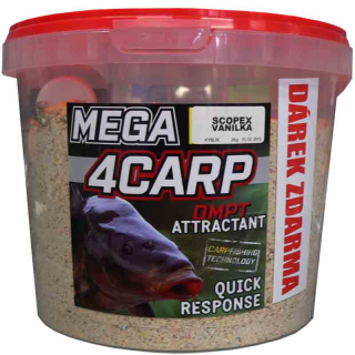 Krmítková směs 4CARP Scopex/Vanilka_kyblík_2kg+dip