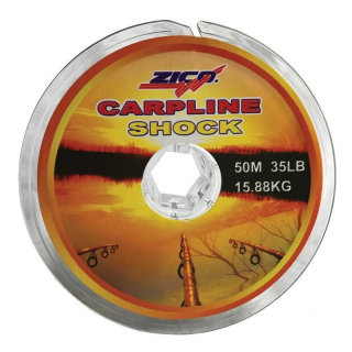 Šoková šňůra Zico Carpline Shock 50m_35lb - 15,88kg