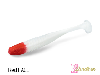 Umělá nástraha Delphin Zandera Flexi Float UVs 12cm_RedFace_5ks