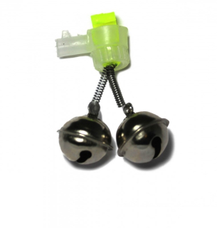 Zfish Rolnička dvojitá Double Bell Light Clip_2ks
