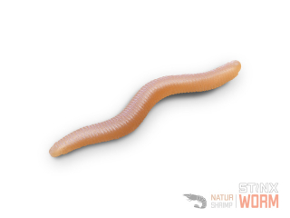 Umělá nástraha Delphin B! Stinx Worm Shrimp_4cm_50ks_Natur