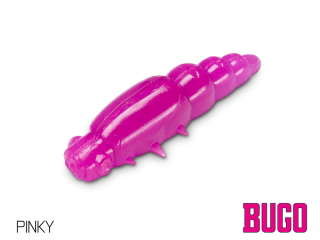 Umělá larva Delphin Bugo Cheese 4cm_Pinky_15ks