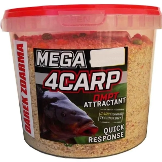 Krmítková směs 4CARP Švestka_kyblík_2kg+dip