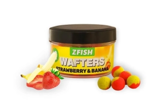 Zfish Vyvážené boilies Balanced Wafters 20g_12mm_Jahoda-Banán