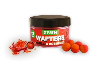 Zfish Vyvážené boilies Balanced Wafters 20g_12mm_Chilli-Robin Red