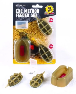 Extra Carp Method Feeder Set - 50,60g + formička