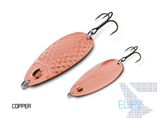 Plandavka Delphin Elipz FullScale _7,5cm_12g_hook #2_Copper
