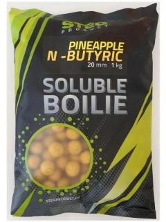 Stég Soluble boilie Ananas/N-Butyric 1 kg 20 mm