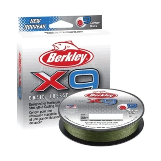 Šňůra Berkley X9 Low Vis Green_150m_0,20mm_20,6kg