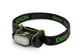 Čelová lampa Delphin XENON UC 5 W/300 lm/2000 mAh