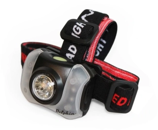 Čelová lampa Delphin Polar_X 